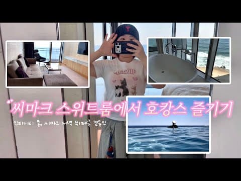 강원도에서 최고라는 강릉 씨마크 호텔 스위트룸에서 호캉스 즐기기